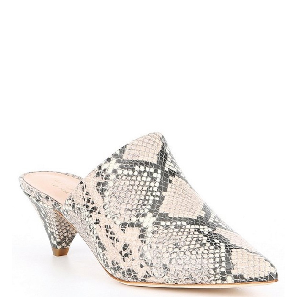 Kate Spade Ryan Snake Print Mules